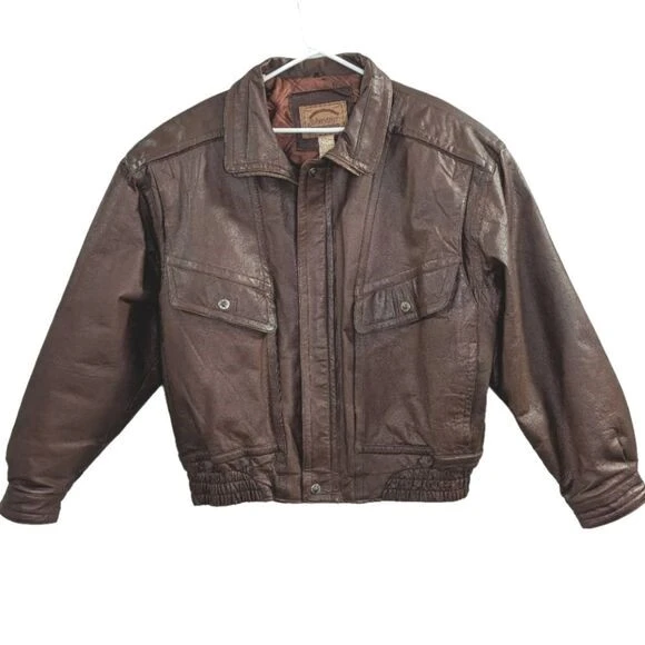 Perfect Classic Style with St. John's Bay Leather Coat